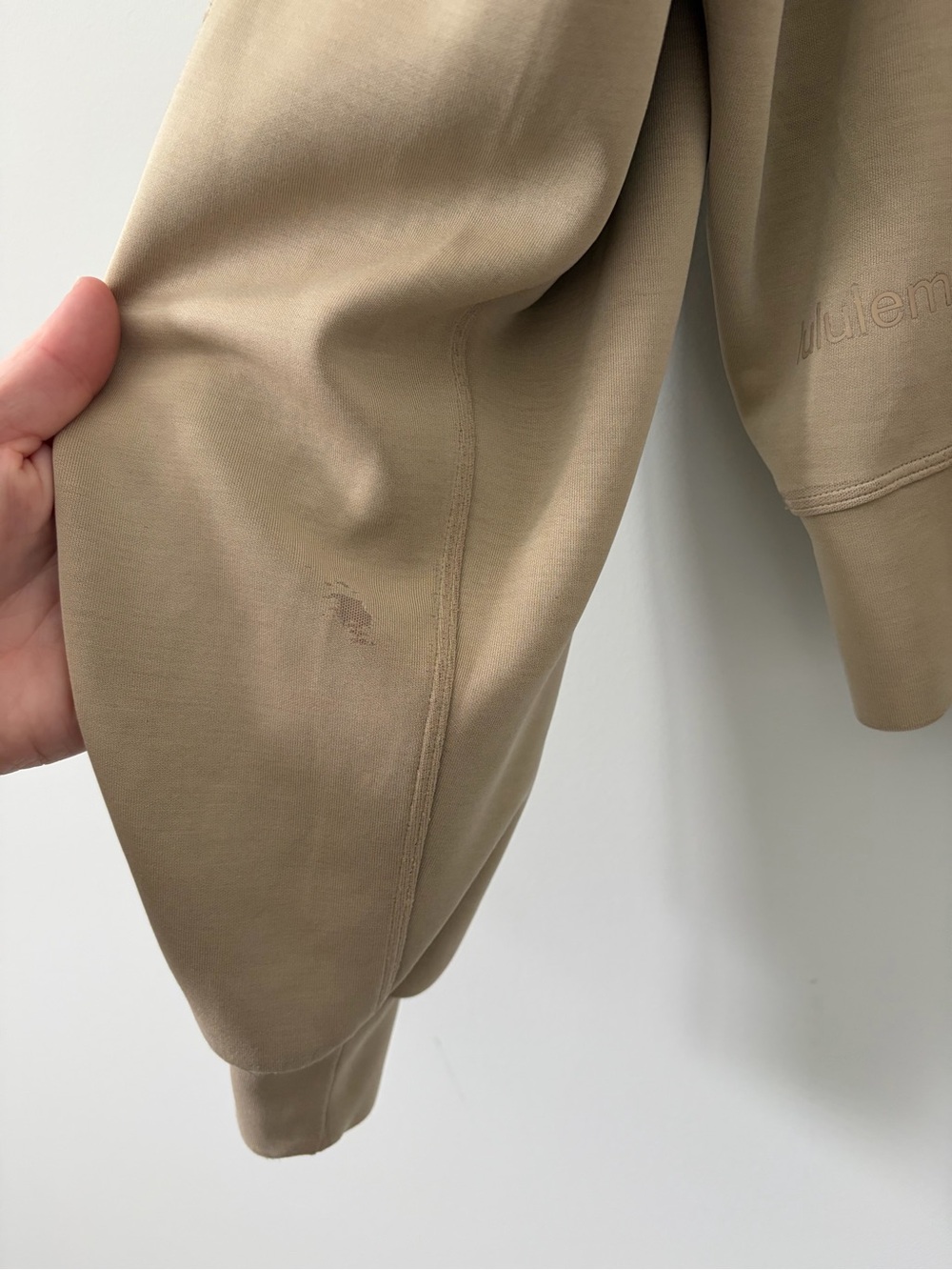 Lululemon Softstreme Crewneck Oversized Pullover Sheer Oak 10 - Picture 6 of 8